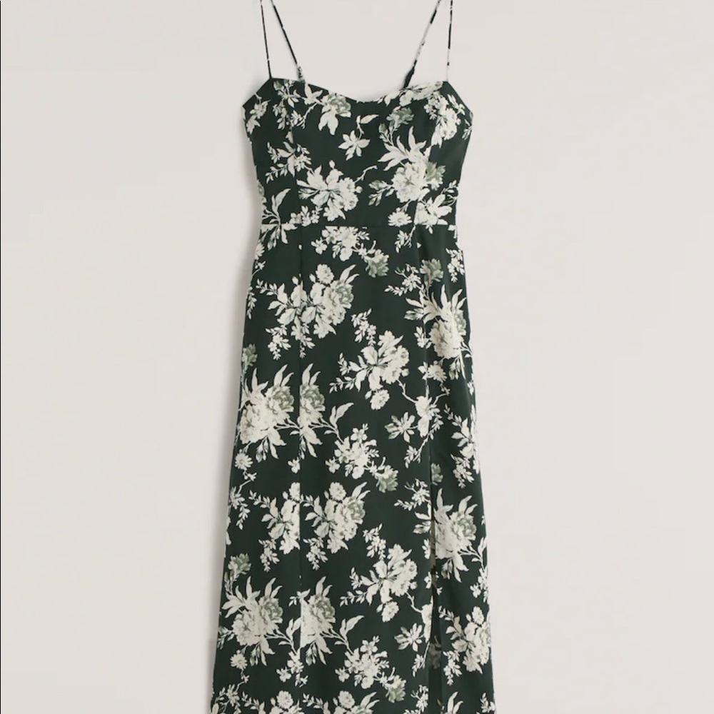 Like-new Abercrombie High-Slit Midaxi Dress